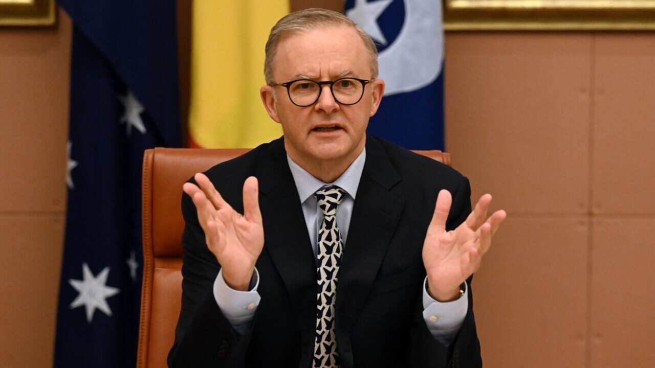 Australian Prime Minister Antony Albanese