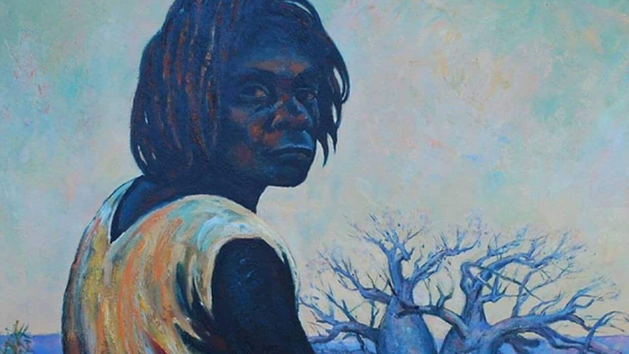 An artwork for Greek Australian Vlassis Zanalis.