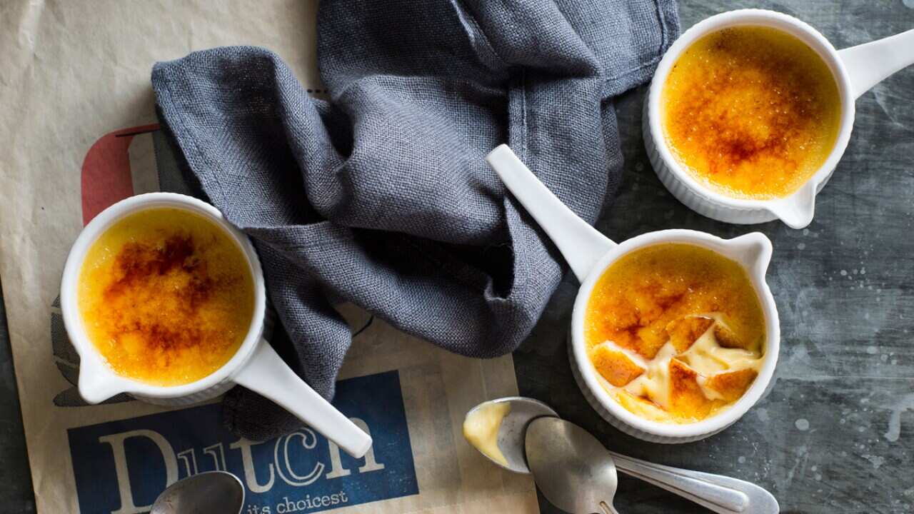 Vanilla crème brûlée