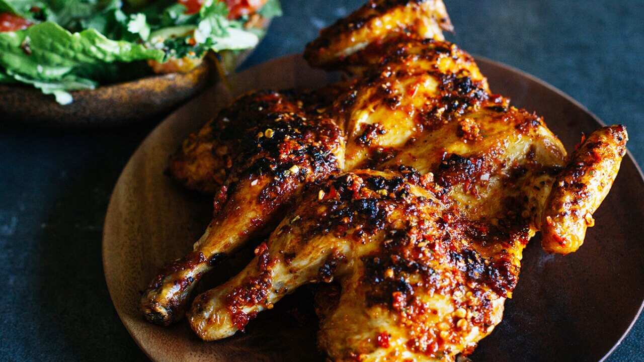 BBQ peri peri chicken