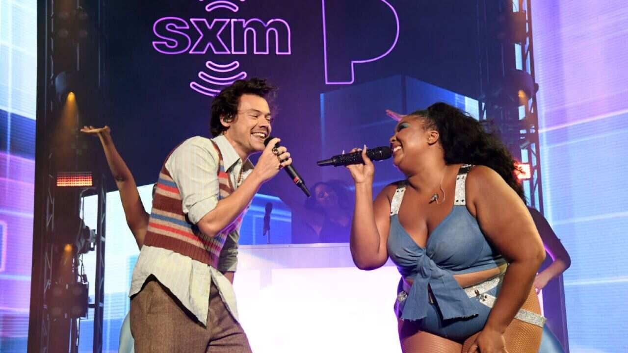 Lizzo and Harry Styles