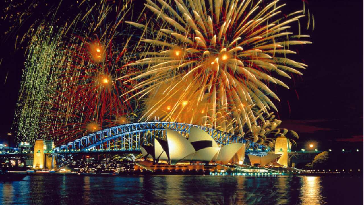 Sydney fireworks