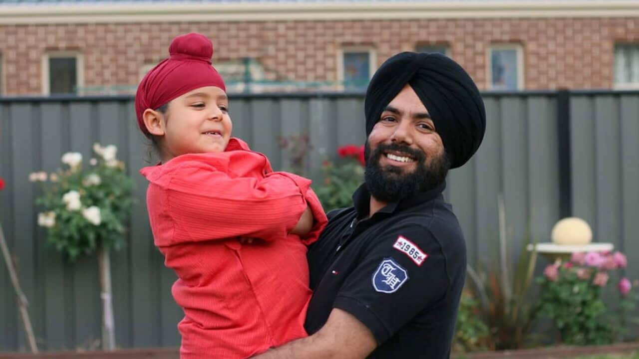 A Sikh family from Melbourne