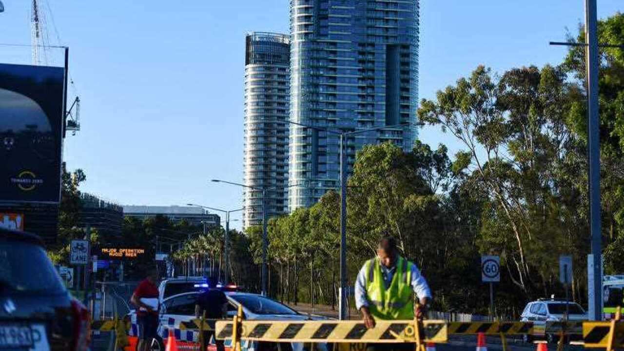 More than 200 people have been evacuated from a 36-story high-rise building amid fears the structure could collapse