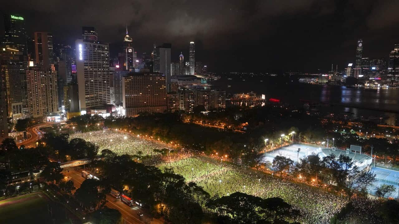 HK police banned Tiananmen Massacre park vigil for second successive year