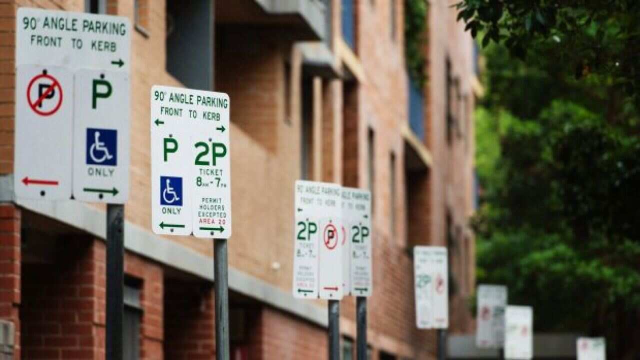 Parking rules relaxed in some parts of Sydney during lockdown.