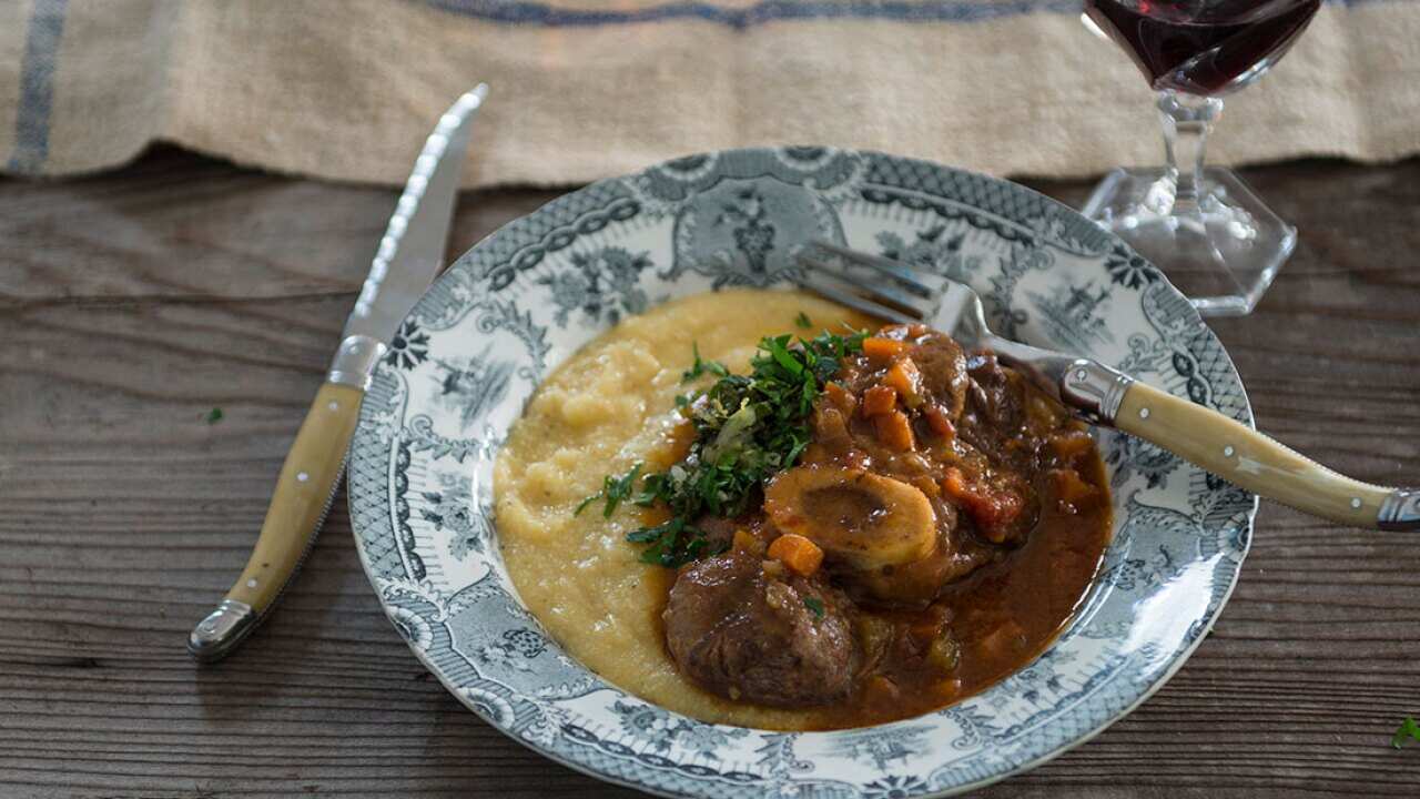 Osso buco with gremolata