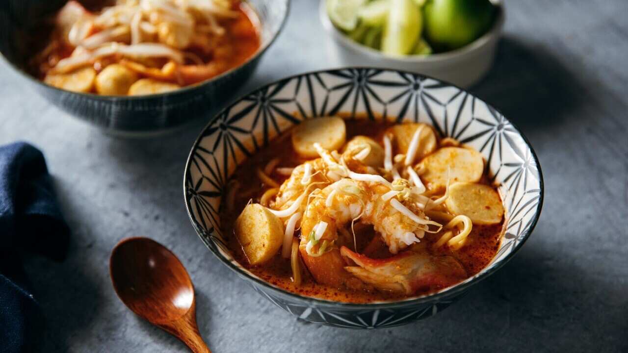 Prawn laksa