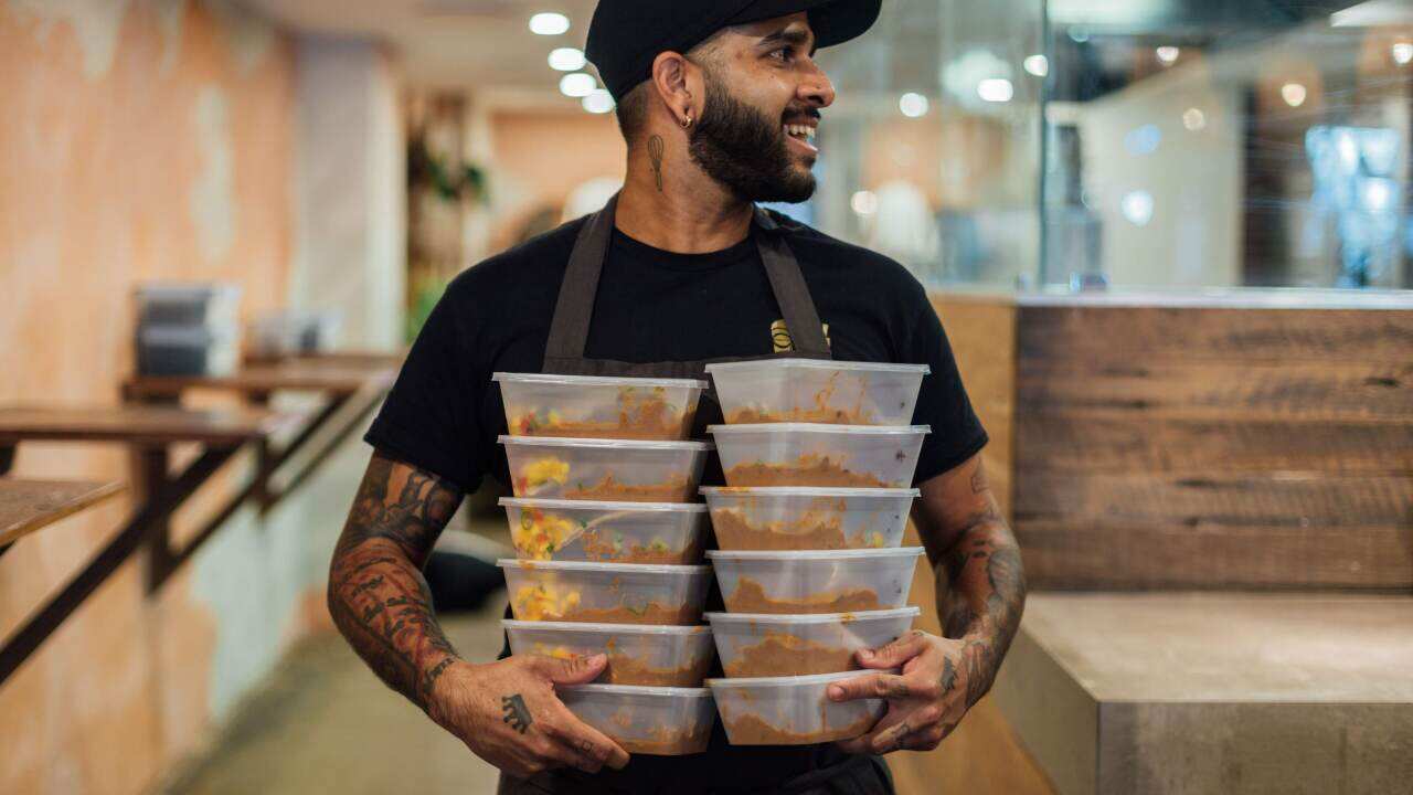 Shaun Christie-David repurposed his Sydney restaurant Colombo Social to feed those in need.