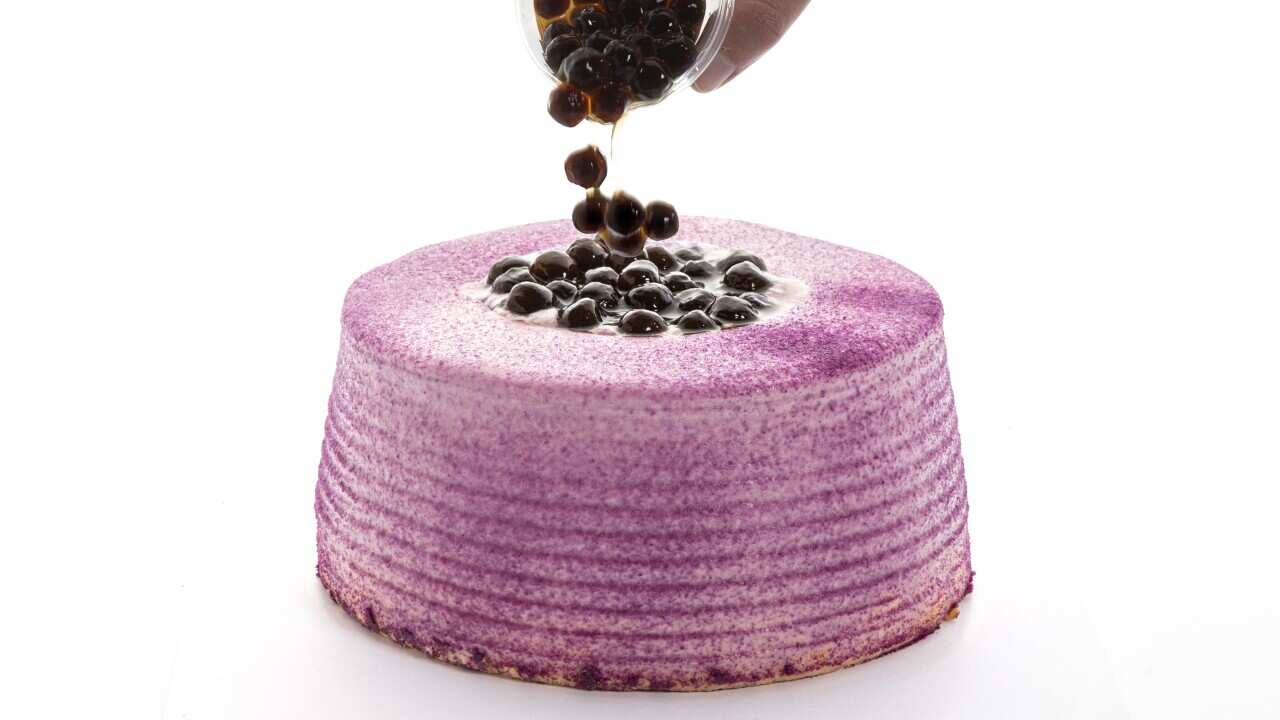 Vietnamese boba cake