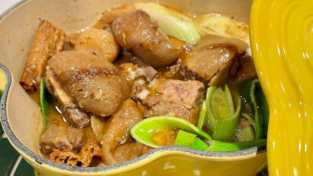 Ancient Style Lamb Brisket Stew