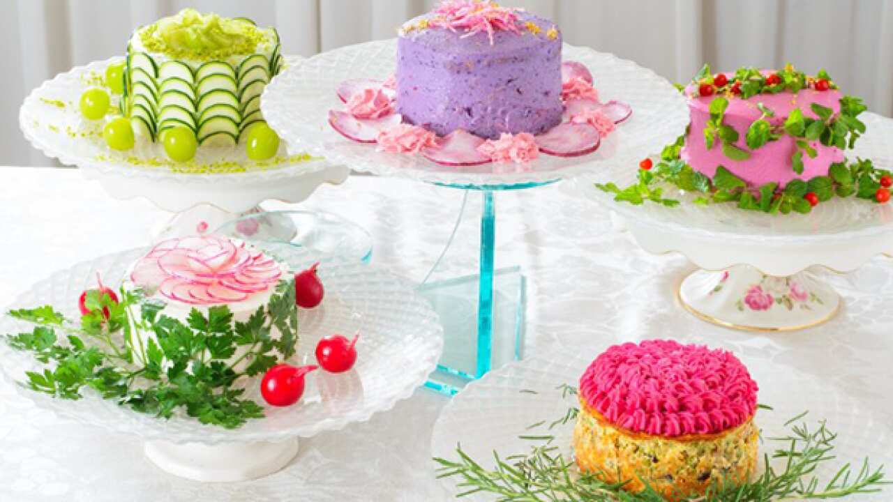 VegeDoco salad cakes.