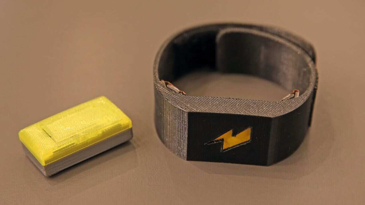 The Pavlok is wearable device that zaps you with an electric shock to keep you from eating that extra dumpling (and performing other 'bad' habits).