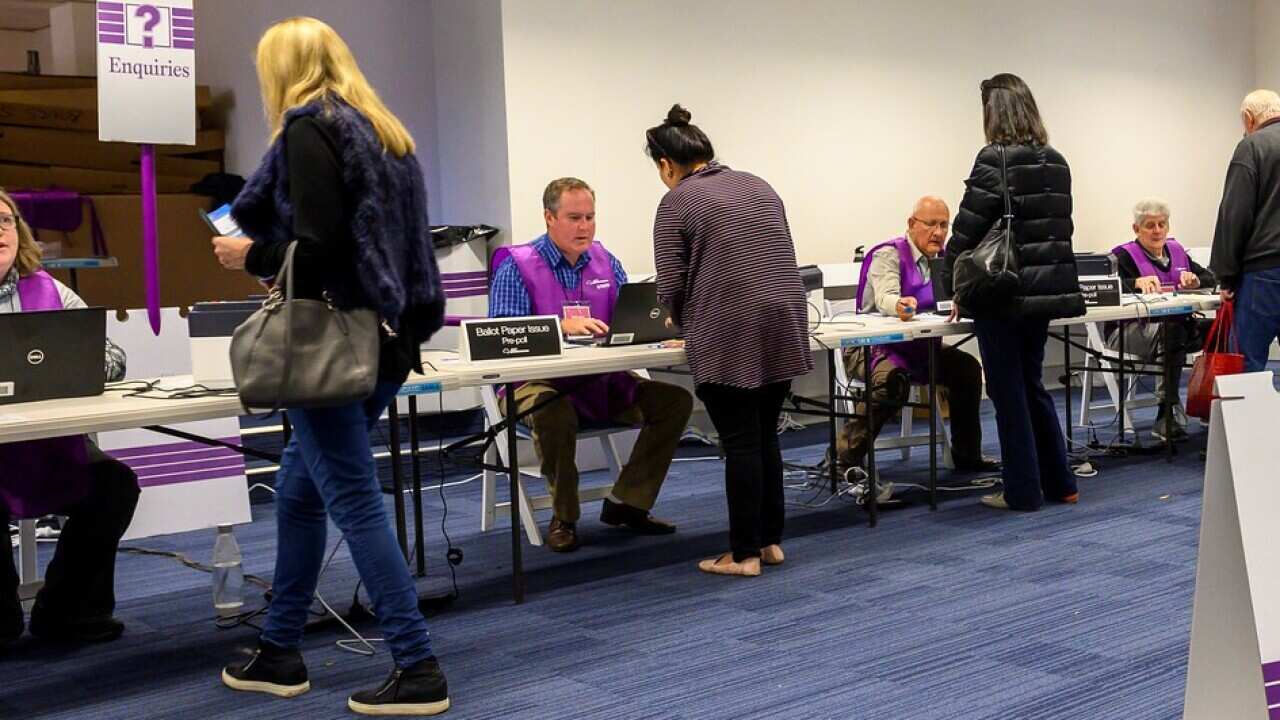 Voting hall