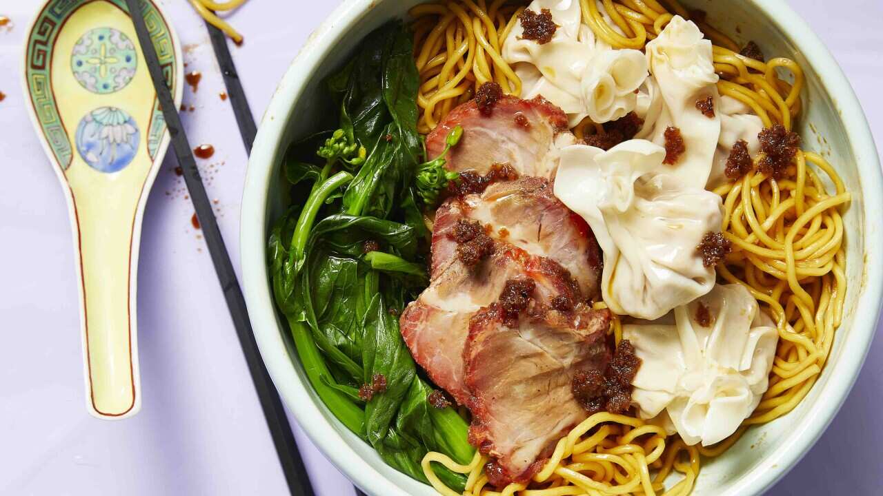 Wantan Mee (Wonton noodles)