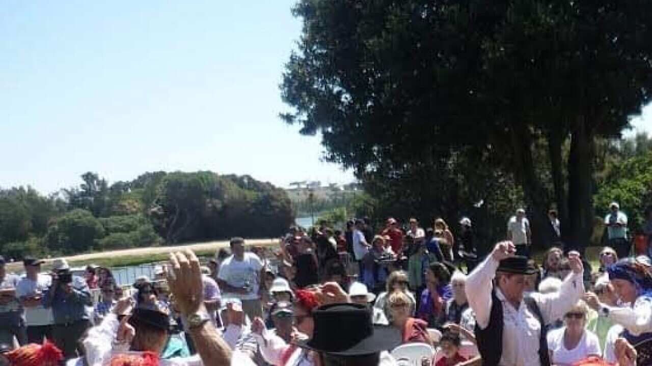 Rancho folclórico português - Seniores da APV, no Festival de Warrnambool