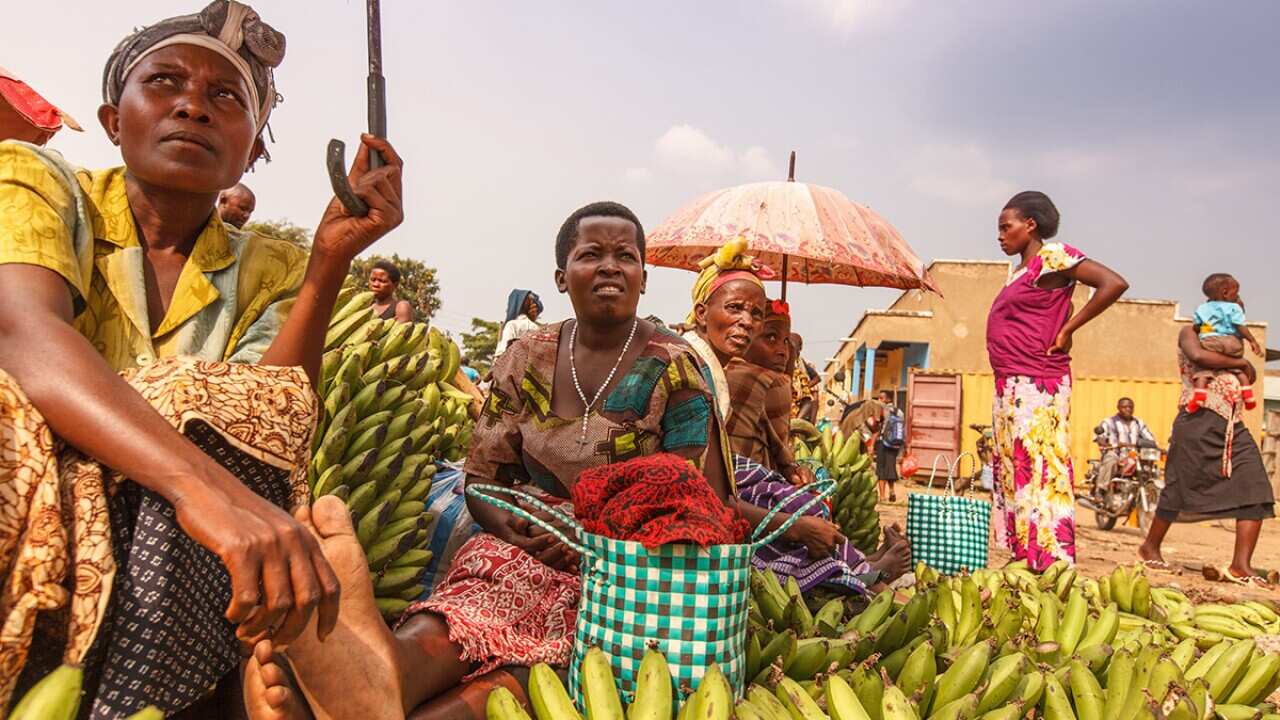 Kihi Local Market in Uganda