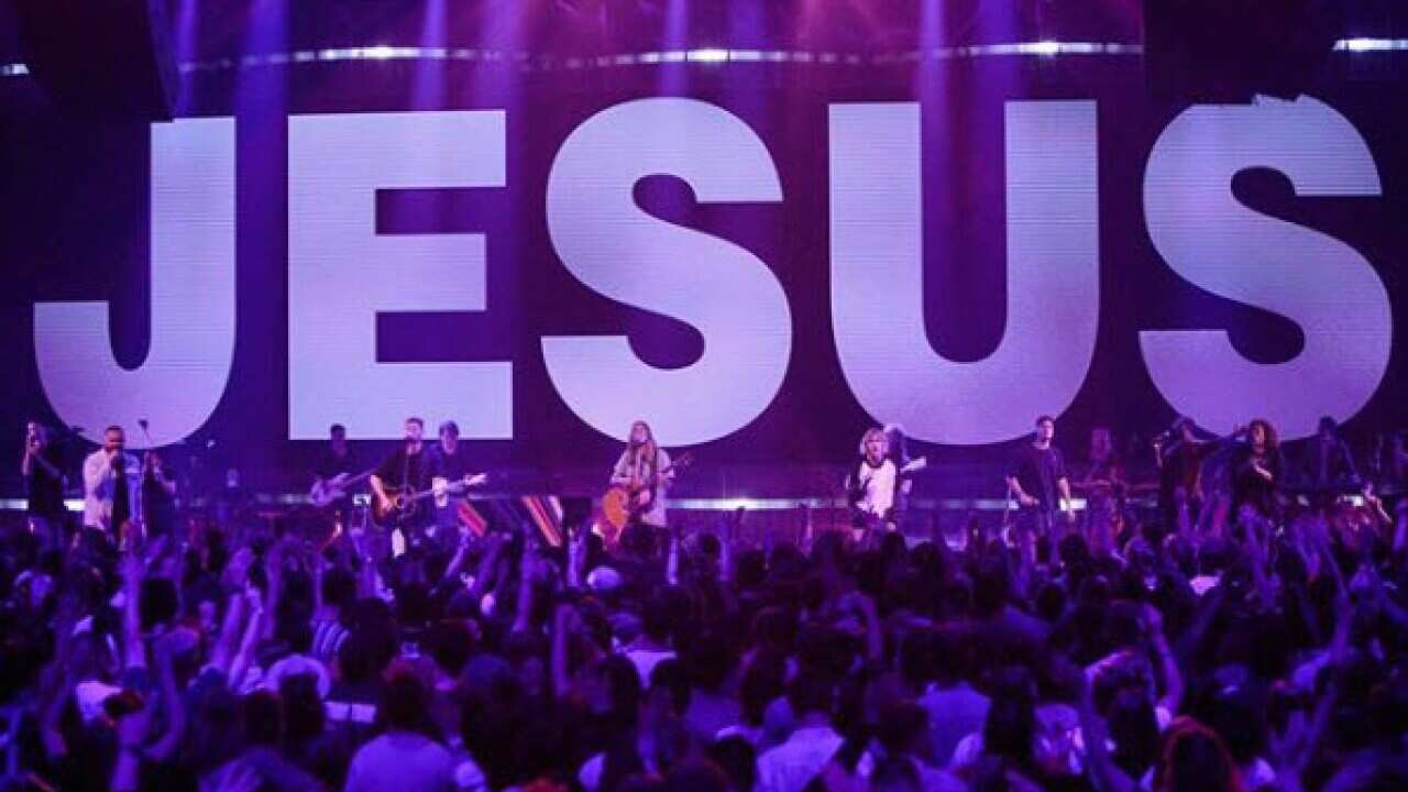 A service at Hillsong church