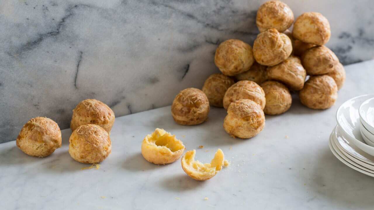 Gruyere gougeres