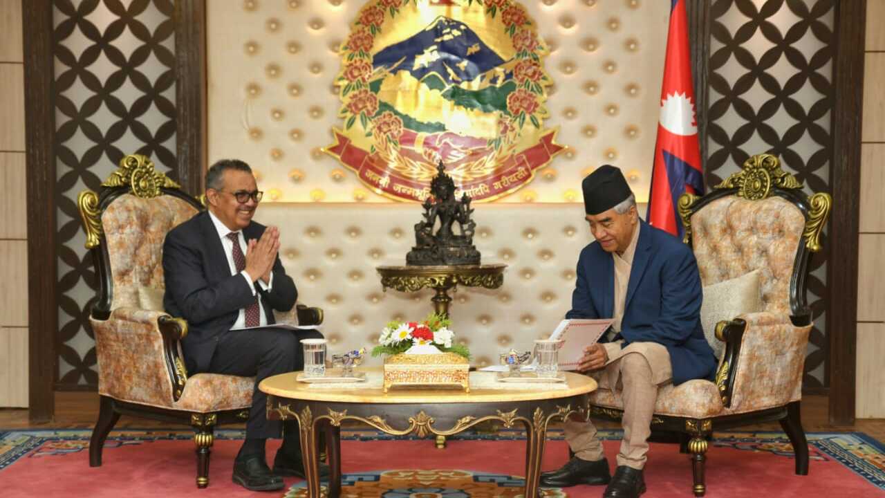 WHO Director General Tedros Adhanom Ghebreyesusconcludes Nepal visit