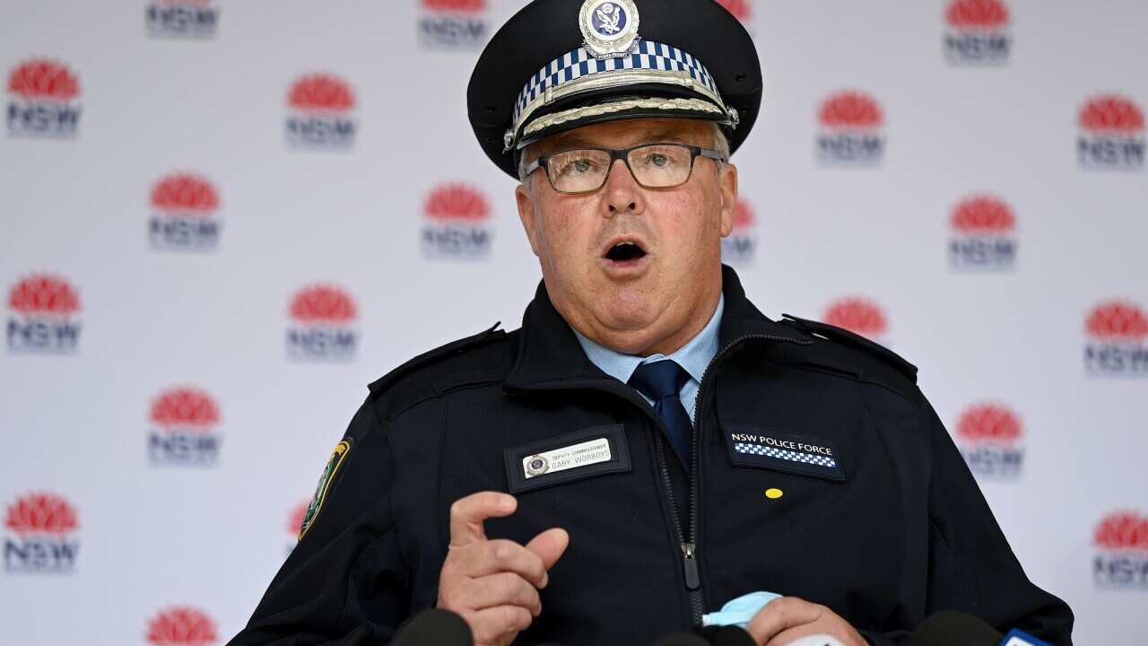 NSW Police Deputy Commissioner Gary Worboys says the number of officers deployed to enforce public health orders will be increased.