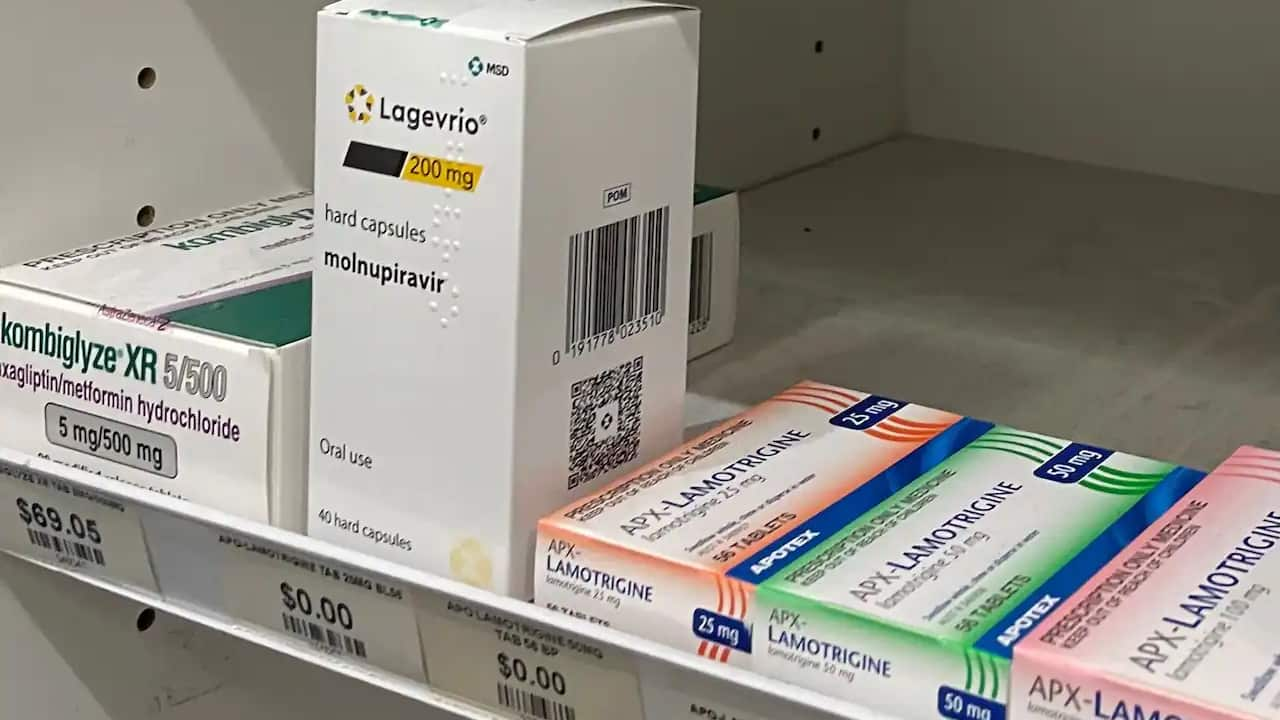 The Therapeutic Goods Administration has approved two antiviral drugs for use in Australia. The medicines are called Lagevrio and Paxlovid.