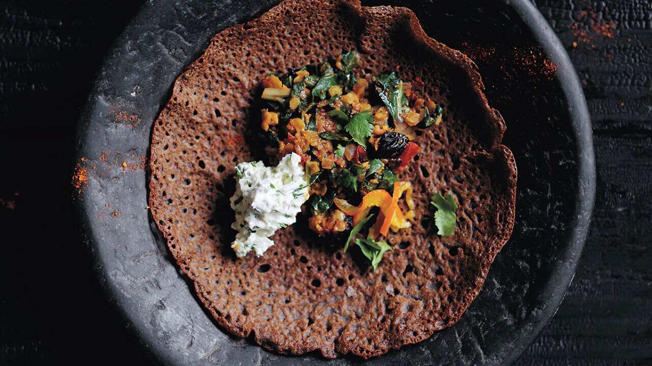 Injera flatbread