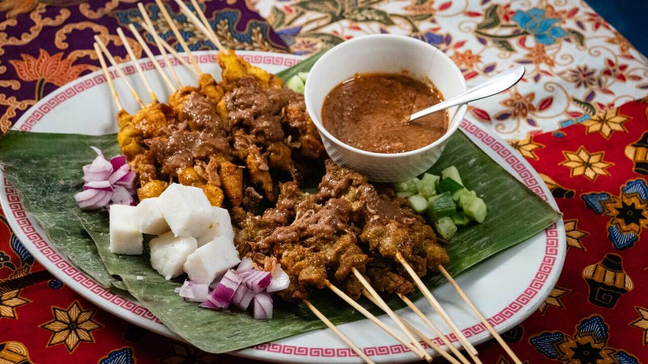 Island Dreams satay skewers