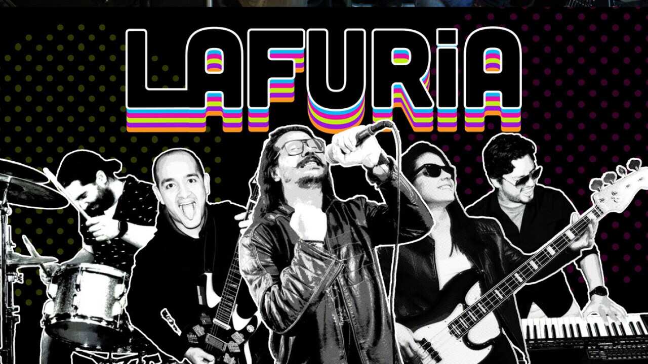 Members of the Melbourne-based Spanish rock band La Furia