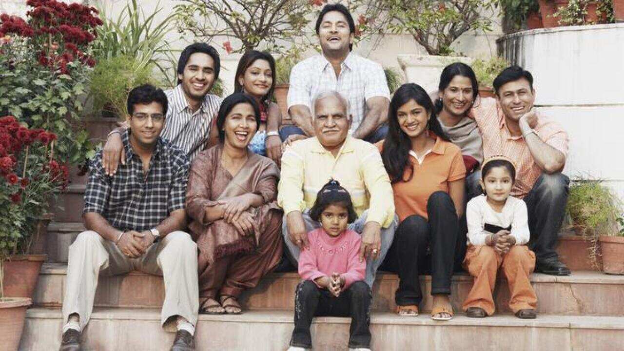 Happy Indian Family