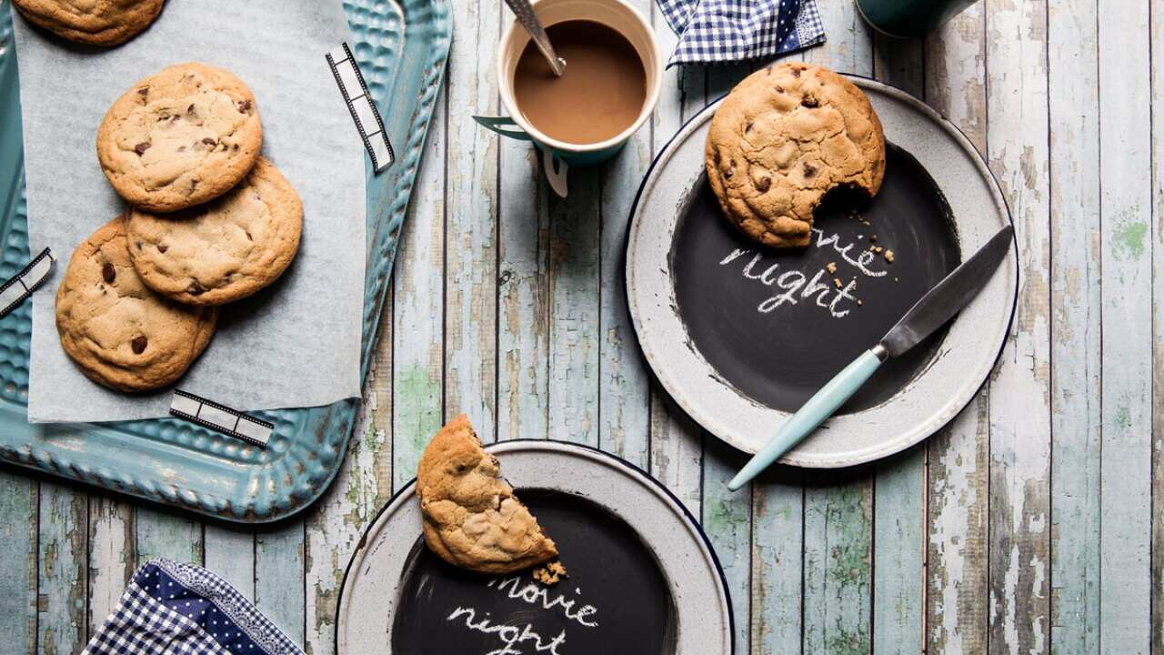 Chewy chocolate chip cookies