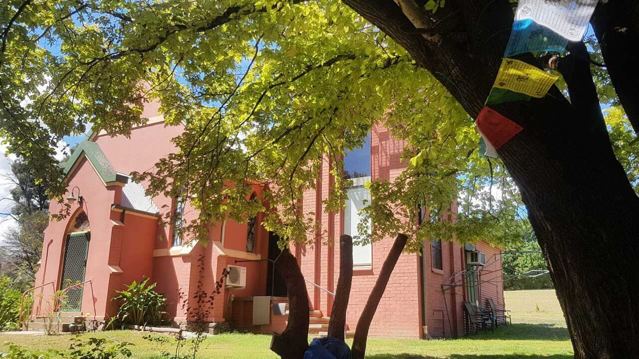 Building owned by global society for peace and spiritual science incorporated in Lyndhurst, News south wales.