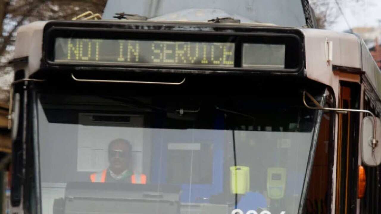 Melbourne trams will come to a halt on Friday morning.