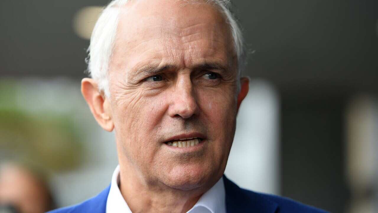 A file photo of former prime minister Malcolm Turnbull.