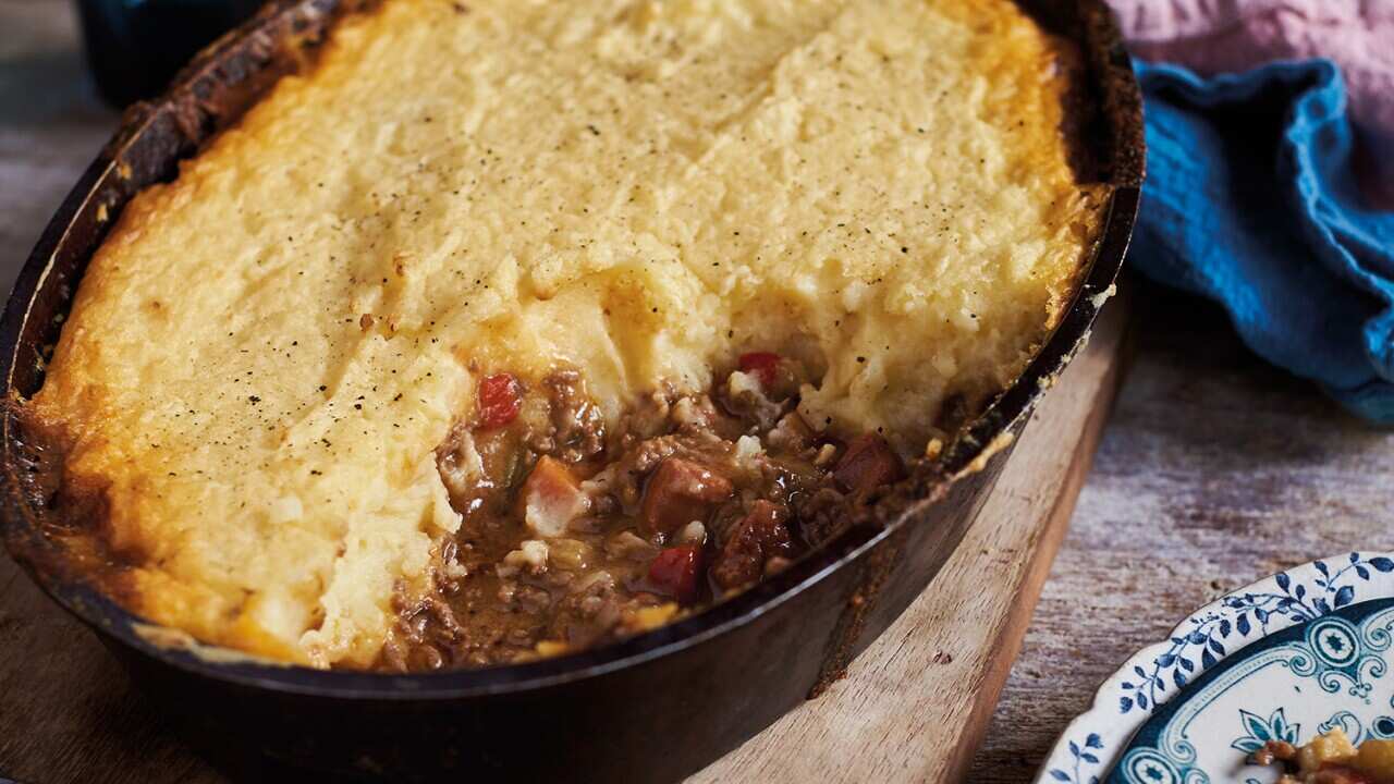 Argentine beef shepherd's [pie