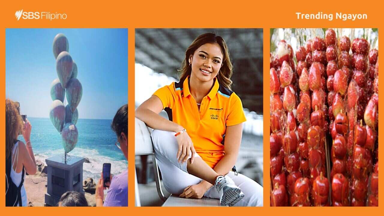 Trending Ngayon: Filipino Bianca Bustamante, McLaren's first female racing driver, Sculpture by the Sea & 'Tanghulu'