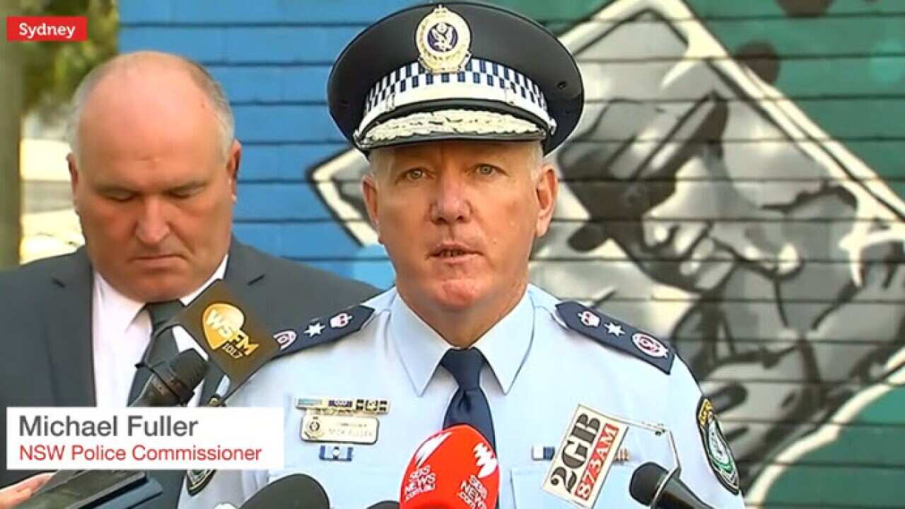 NSW Police Commissioner Mick Fuller 