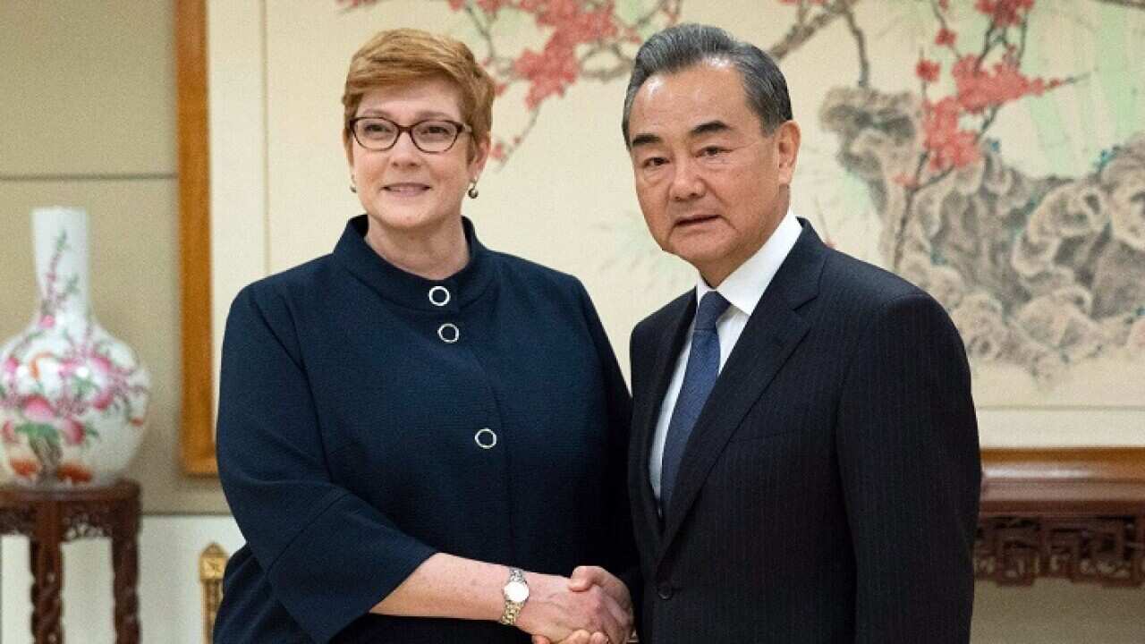 Marise Payne and Yi Wang