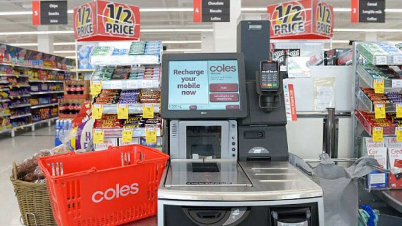 Coles Self Checkout