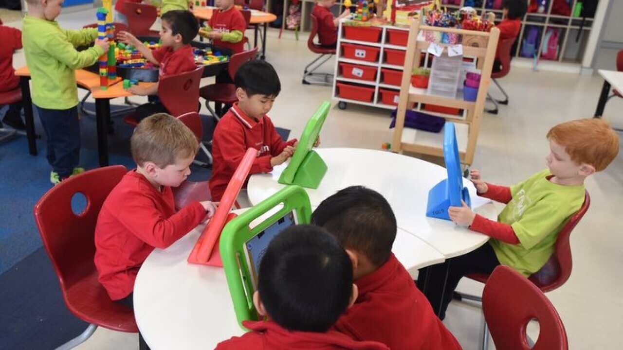 Kids playing at a Child Care Centre