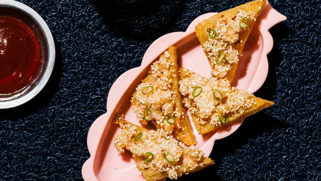 Prawn toasts