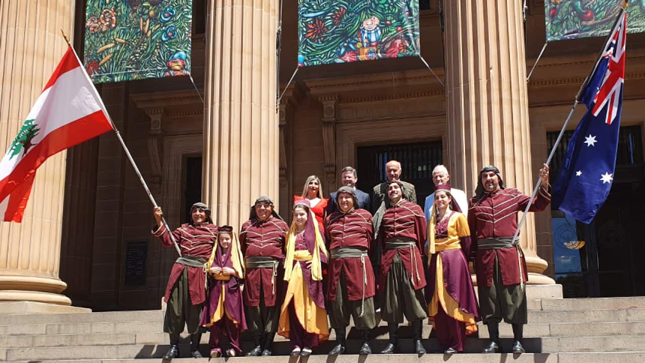 The Cedars of Lebanon Folkloric Group documented at the State Library of NSW