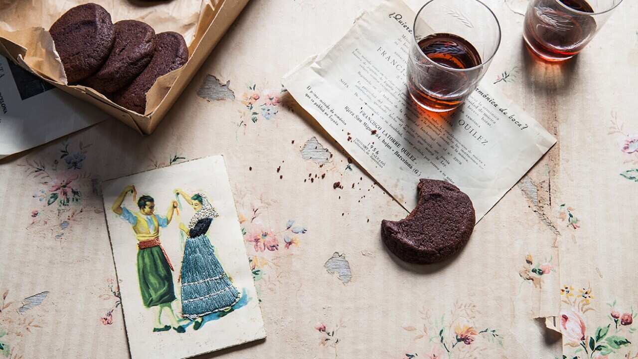 Chocolate chilli cookies