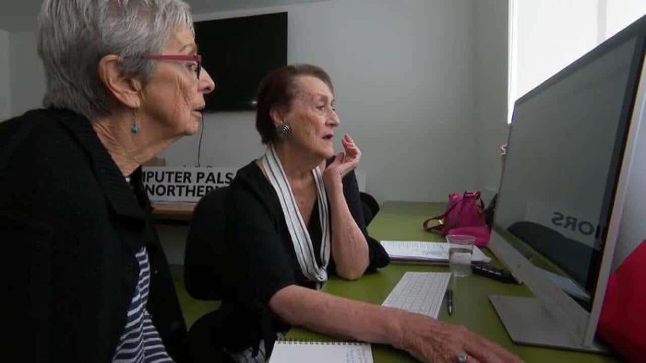 Computer classes for older Australians are helping to tackle the digital divide.