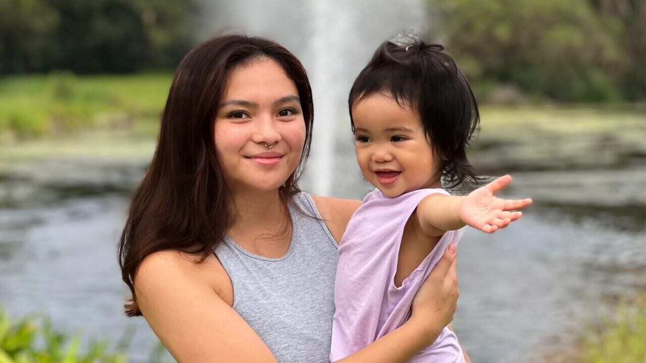 Vianne Biala and daughter Kira