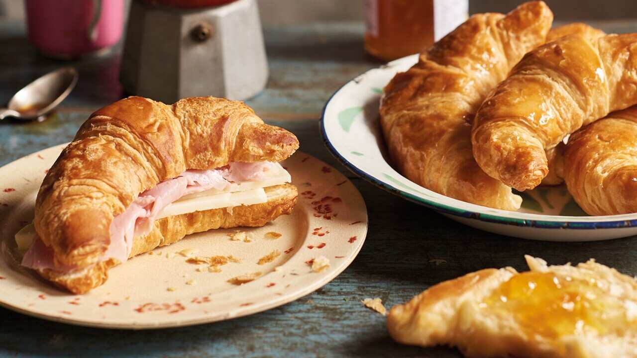 Argentine croissants (medialunas)