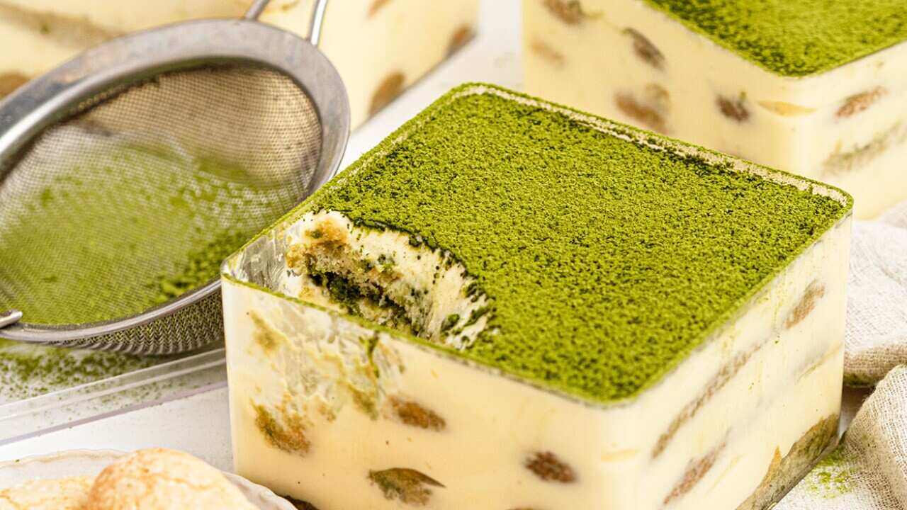 Matcha tiramisu