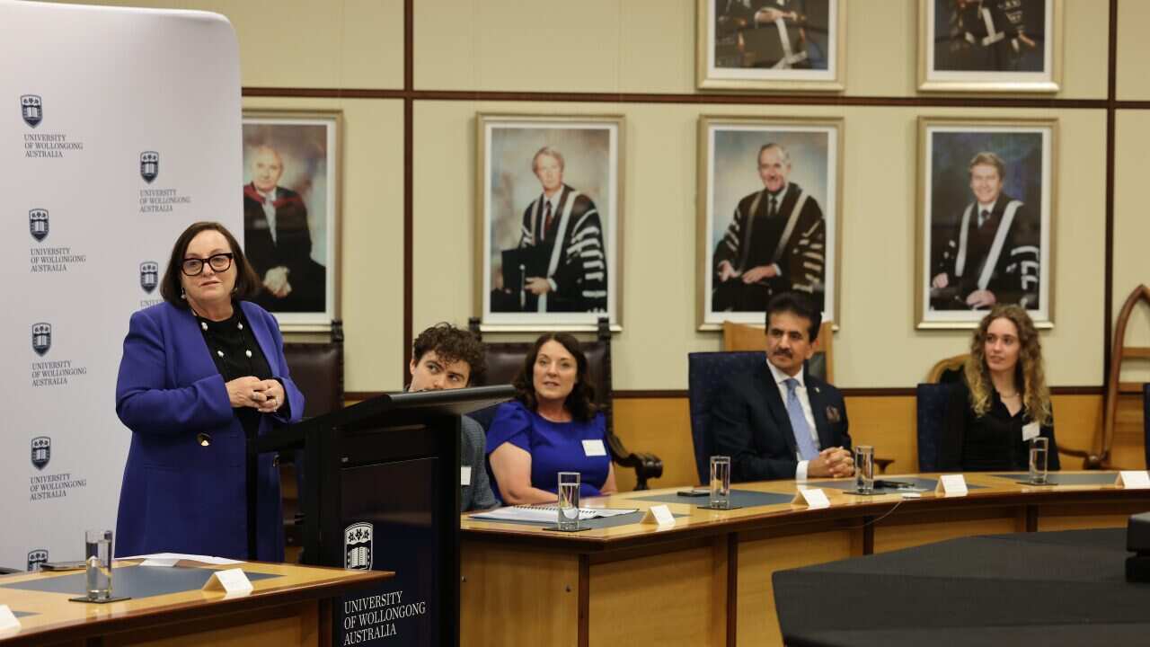 UOW Vice-Chancellor and President Professor Patricia M. Davidson officially launched the Vice-Chancellor’s Leadership Scholarship