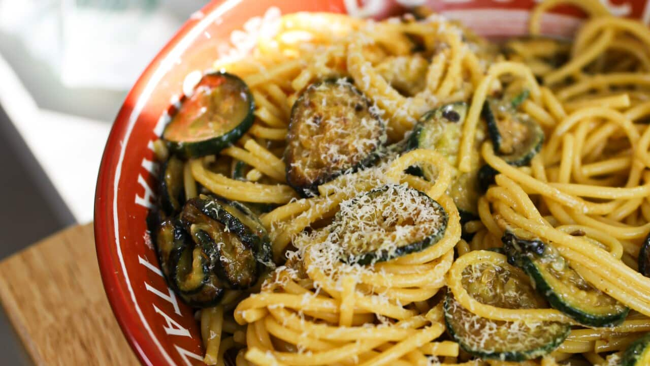 Zucchini pasta