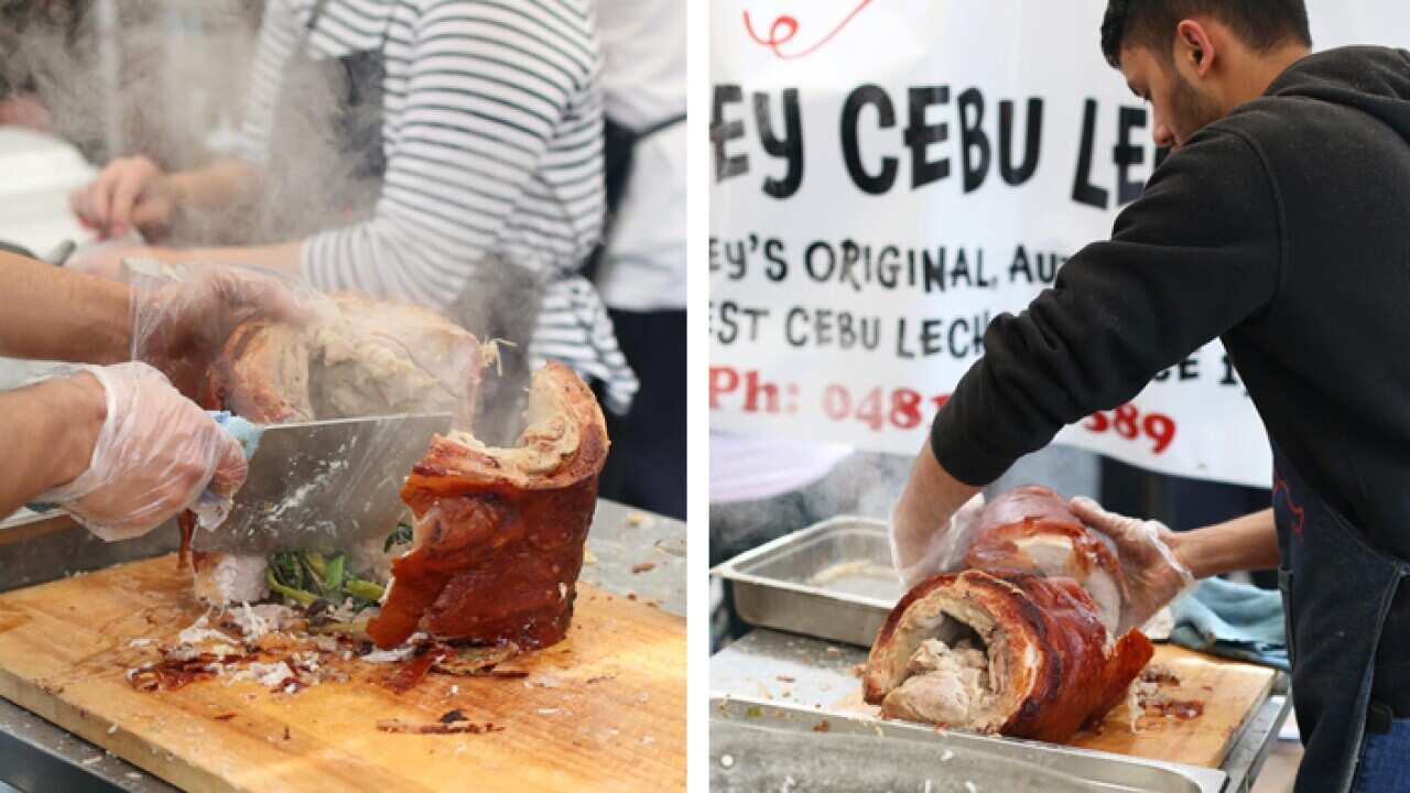 Sydney Cebu Lechon, Filipino suckling pig